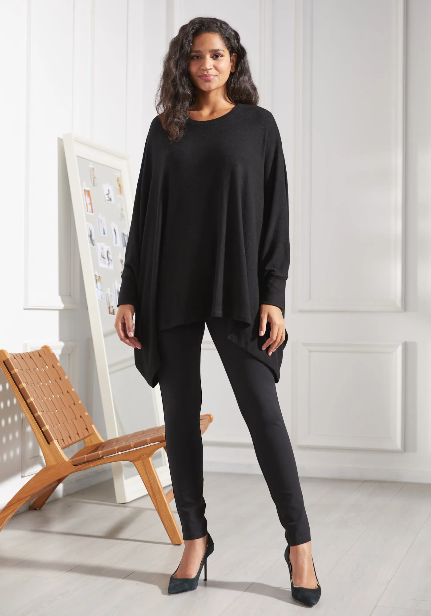 UltraEase Cape Tunic (Black)