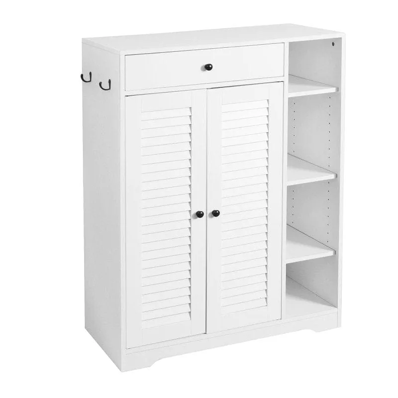 White Shoe Storage