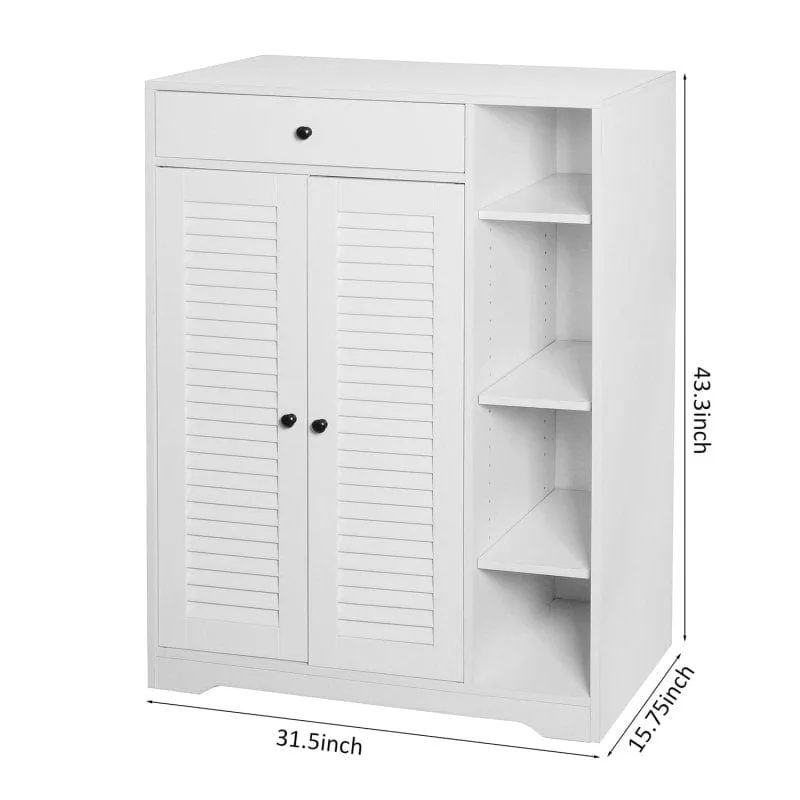 White Shoe Storage