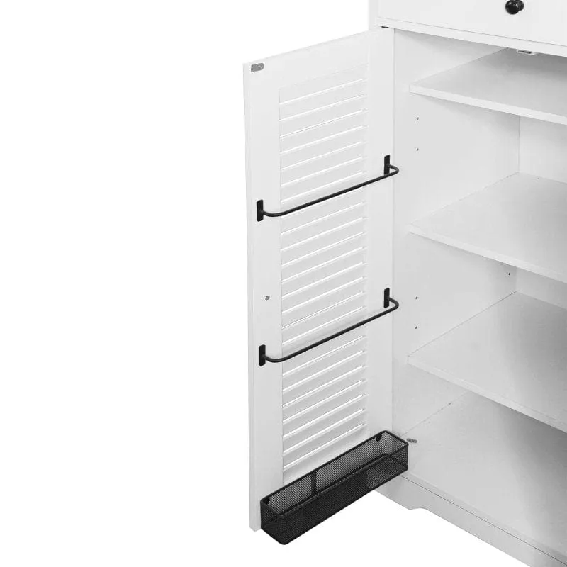 White Shoe Storage