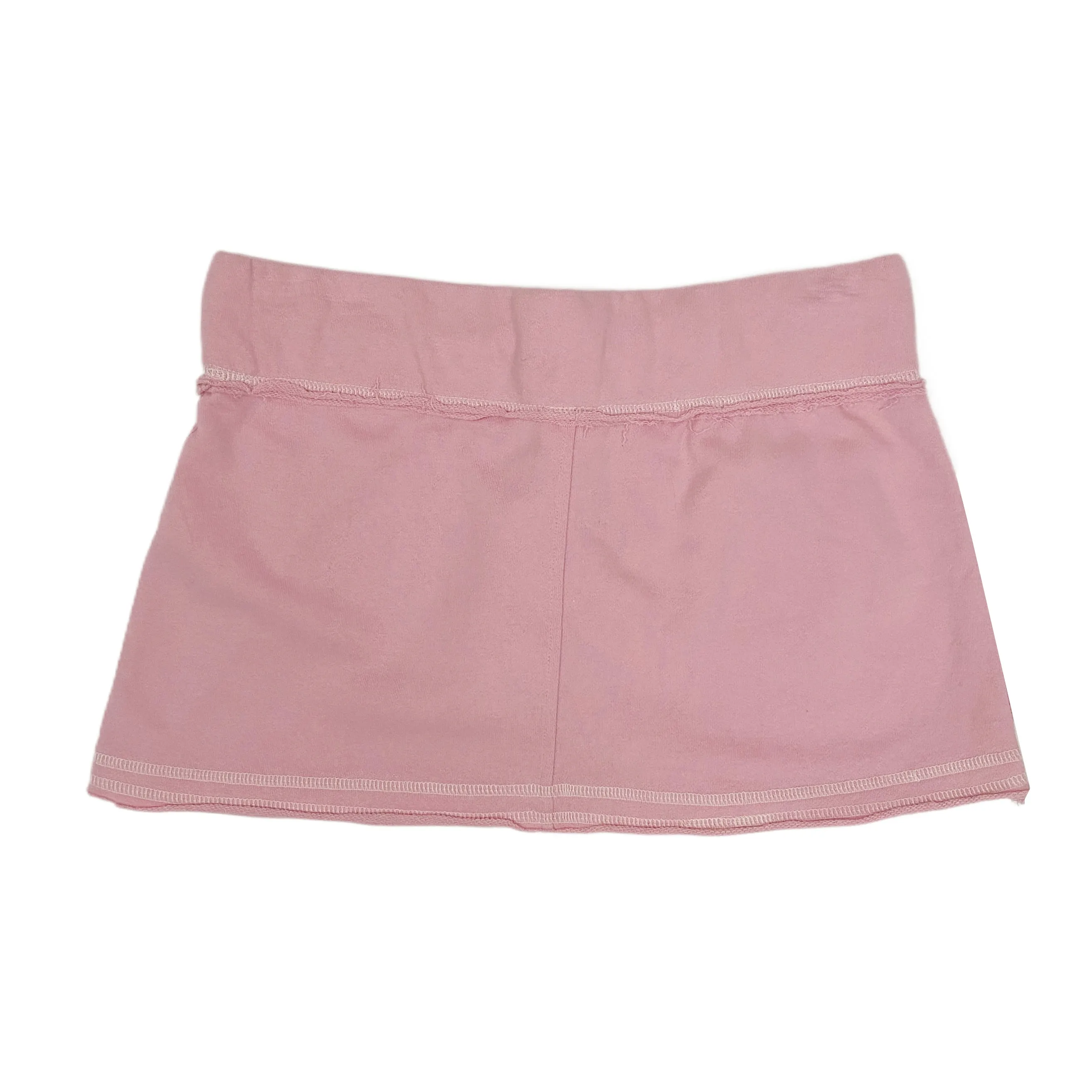 Y2K Powder Pink Mini Skirt (M)