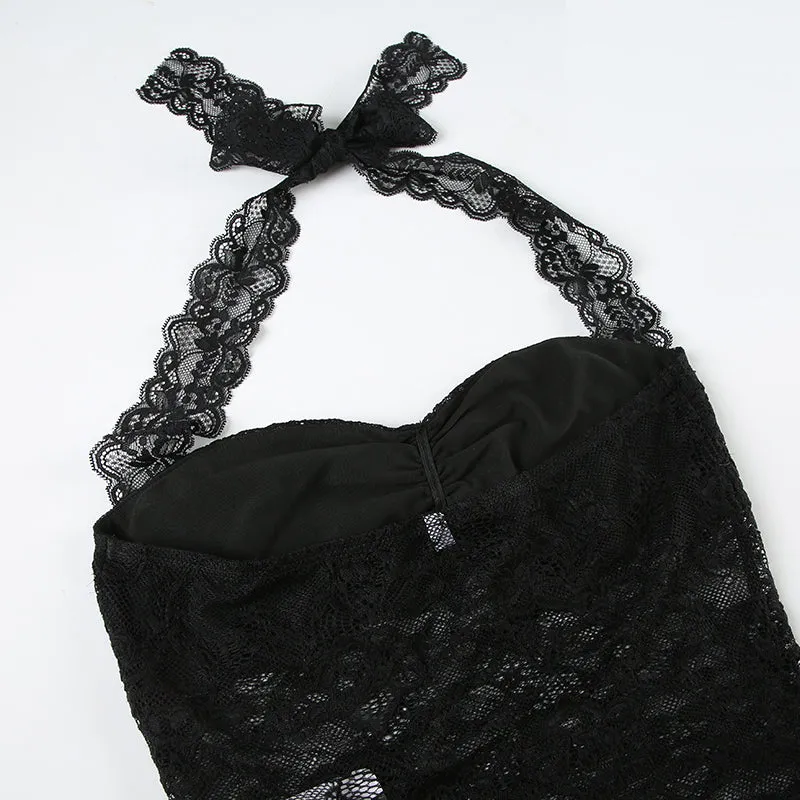 Yulissa Lace Halter Top